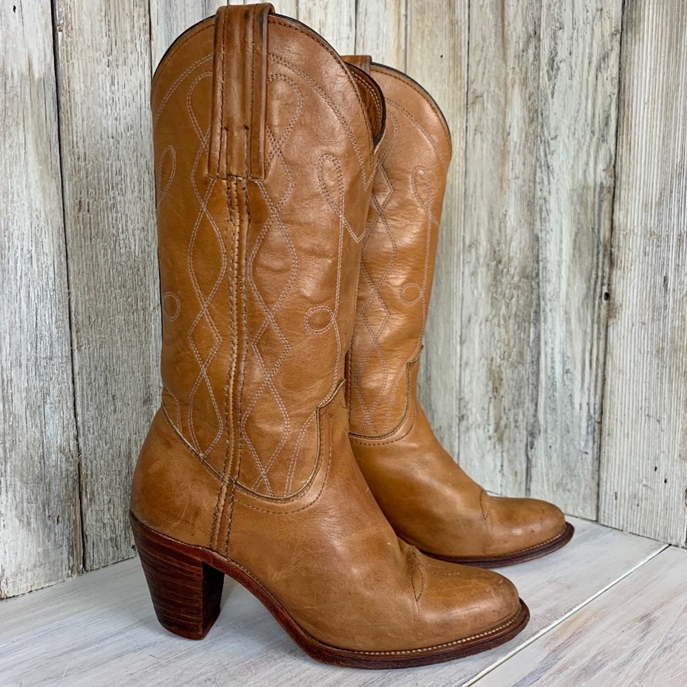 Vintage FRYE Cowboy Boot